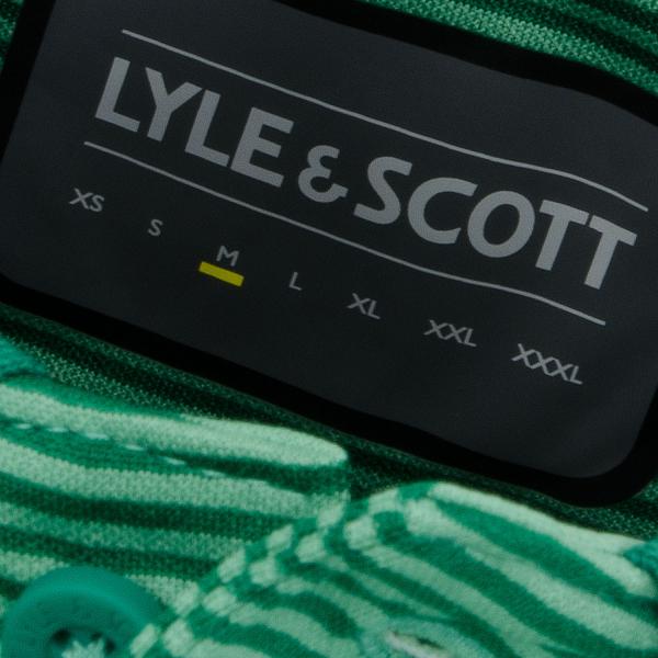 Lyle & Scott Microstripe Golf Polo Shirt