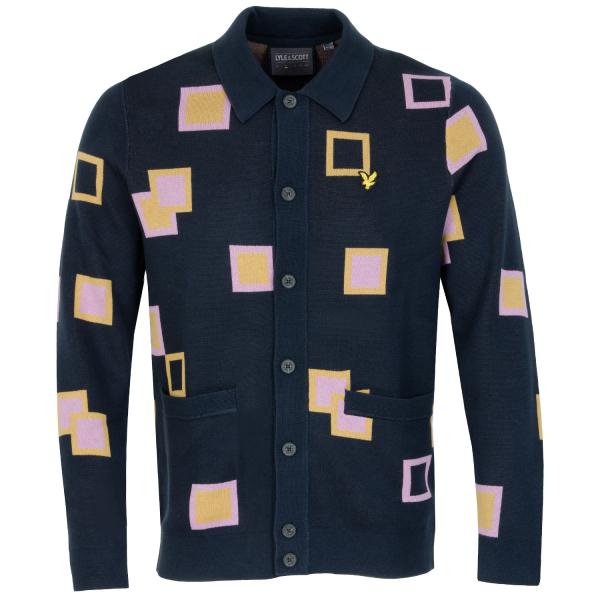 Lyle & Scott Square Knit Cardigan