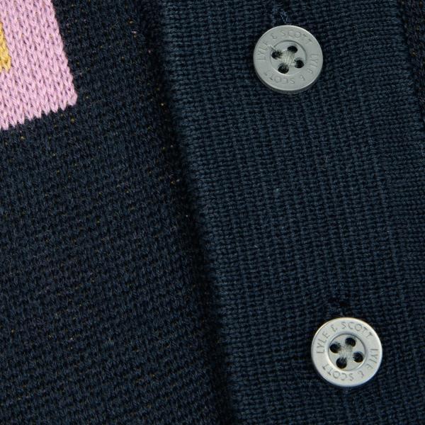 Lyle & Scott Square Knit Golf Polo Shirt