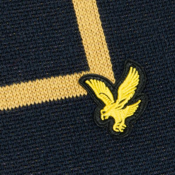 Lyle & Scott Square Knit Golf Polo Shirt