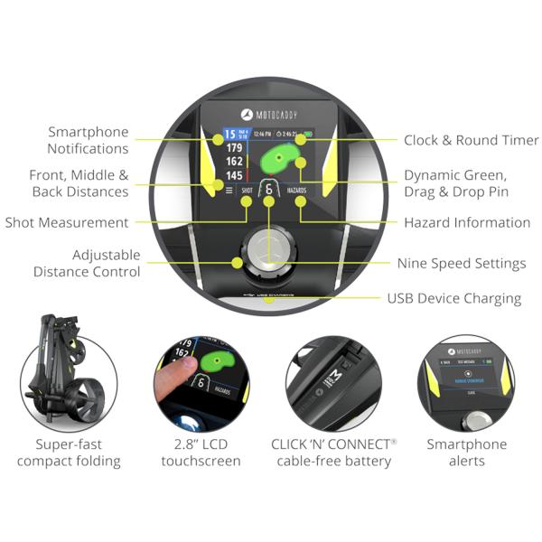 Motocaddy M3 GPS Electric Golf Trolley (MIGRATED)