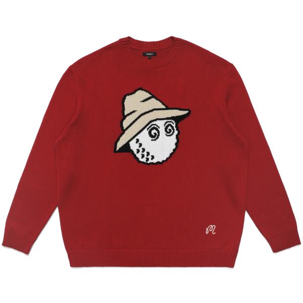 Malbon Buckets Intarsia Knit Sweater (MIGRATED)