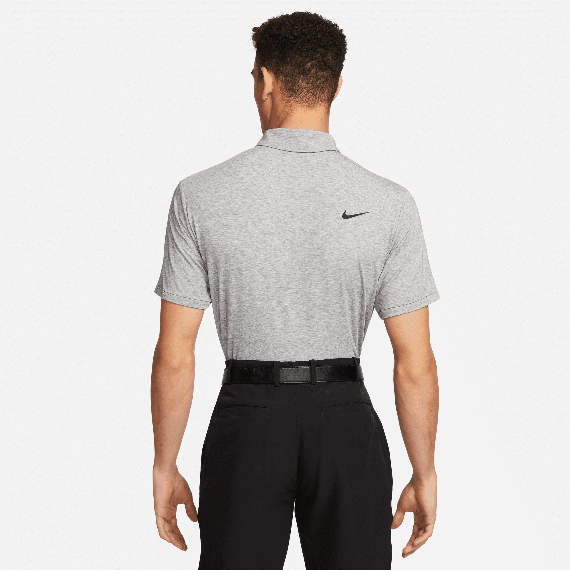 Nike Dri FIT Tour Heather Golf Polo Shirt