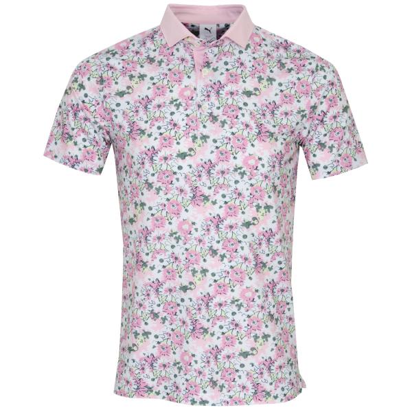 PUMA Arnold Palmer Floral Polo Shirt