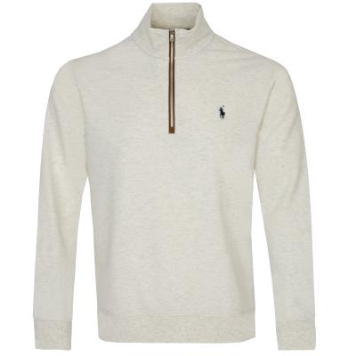 Ralph Lauren Fine Gauge Terry Long Sleeve Pullover Sweater