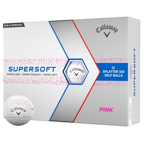 Callaway Supersoft Splatter Golf Balls (MIGRATED)