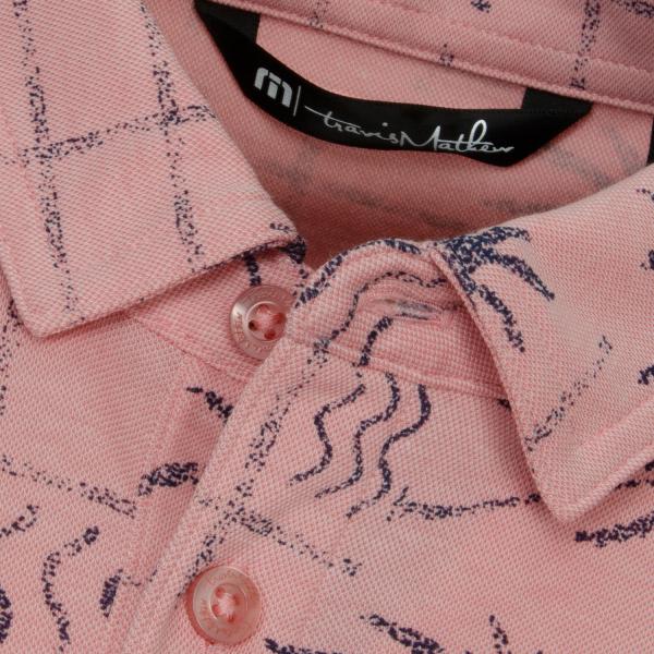 TravisMathew Coconut Palm Polo Shirt (MIGRATED)