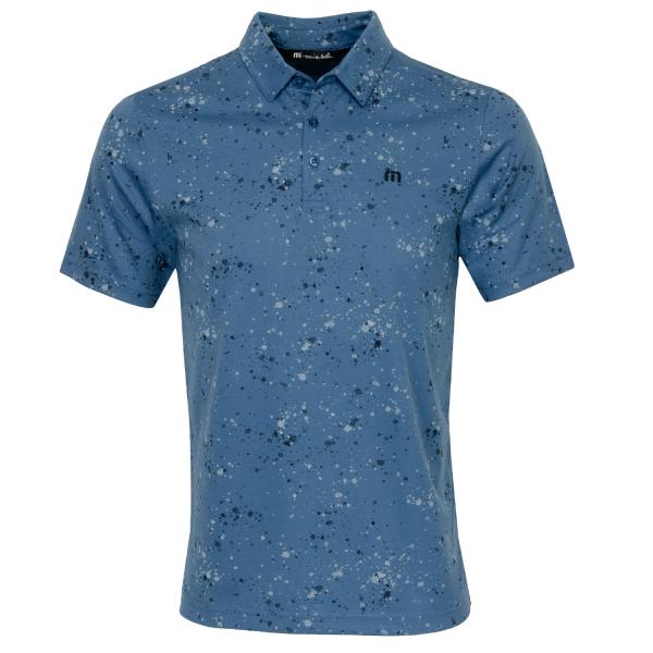 TravisMathew Splatter Print Polo Shirt