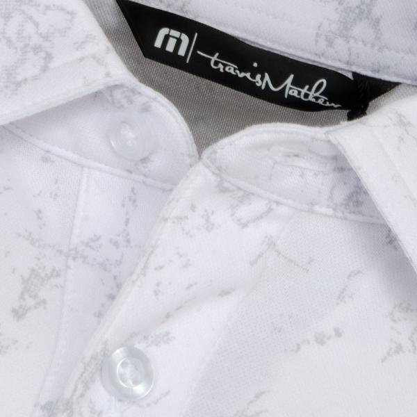 TravisMathew Warmer Tides Scoop Polo Shirt (MIGRATED)