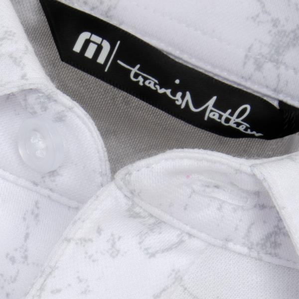 TravisMathew Warmer Tides Scoop Polo Shirt (MIGRATED)