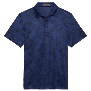 G/FORE Icon Camo Printed Polo Shirt
