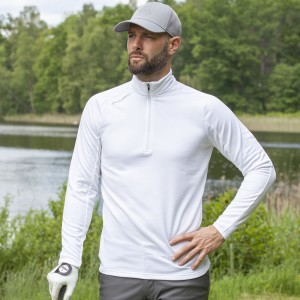 Galvin Green Drake Insula Half Zip Sweater