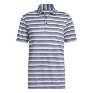 adidas 2 Colour Stripe Polo Shirt