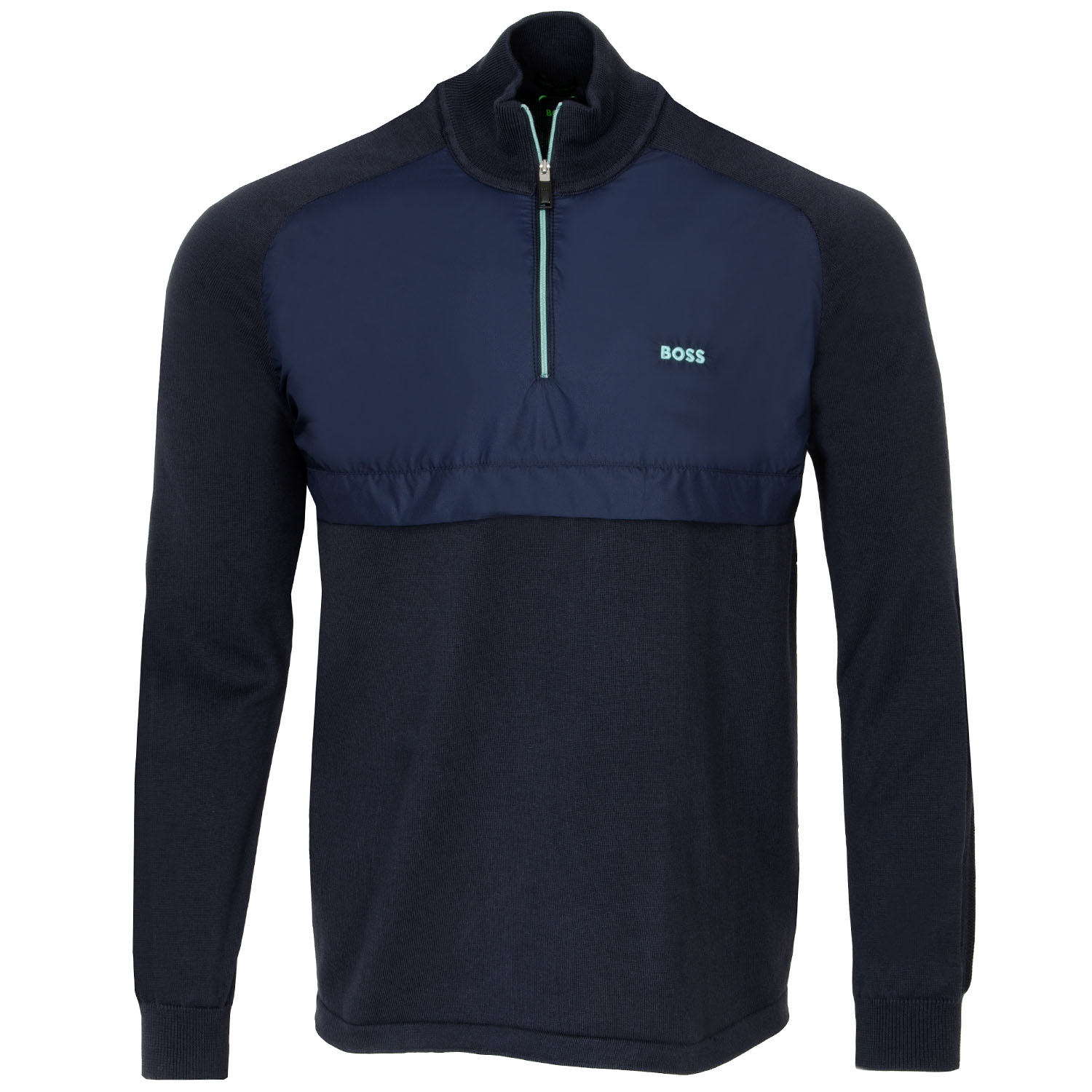 BOSS Zoxel Zip Neck Sweater