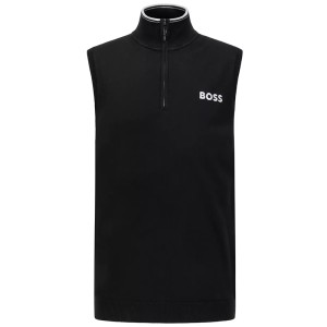 BOSS Zolf Zip Neck Golf Vest