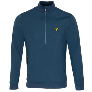 Lyle & Scott Windshield Zip Neck Golf Sweater