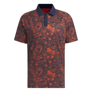 adidas Mesh Print Polo Shirt